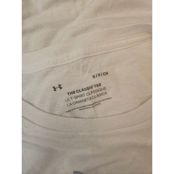 NWOT Under Armour White UA Strong Spirit Limited Edition T-Shirt, Women's Small - Picture 4 of 6